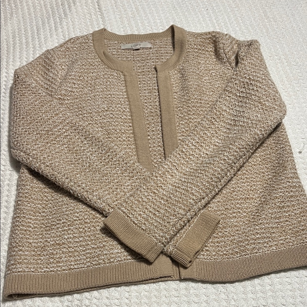 Loft Women's Beige Sweater